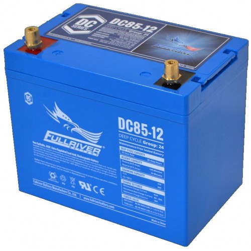 DC85-12 Fullriver Deep Cycle AGM Battery (12V 85AH)