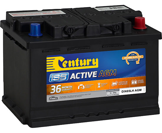 DIN65LH Century AGM ISS Active AGM Stop-Start Battery