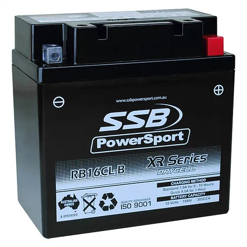 RB16CL-B SSB XR Series Motorcycle Battery