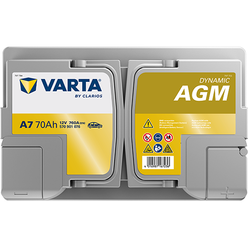 VARTA A7 (Dynamic AGM 570901076)