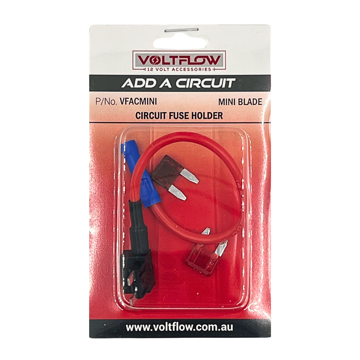 VoltFlow 'Add A Circuit' Fuse Holder - Mini Fuse
