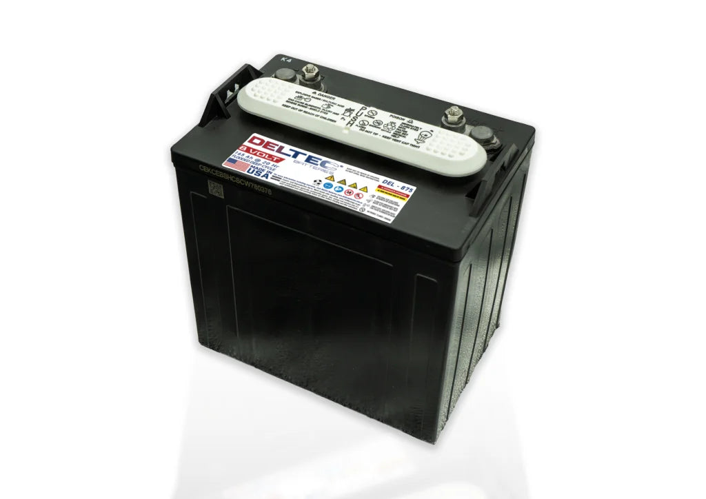 DEL-875 Deep Cycle Industrial Battery - Made in USA