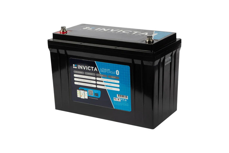 SNL24V50BT Invicta Lithium 24V50AH BLUETOOTH