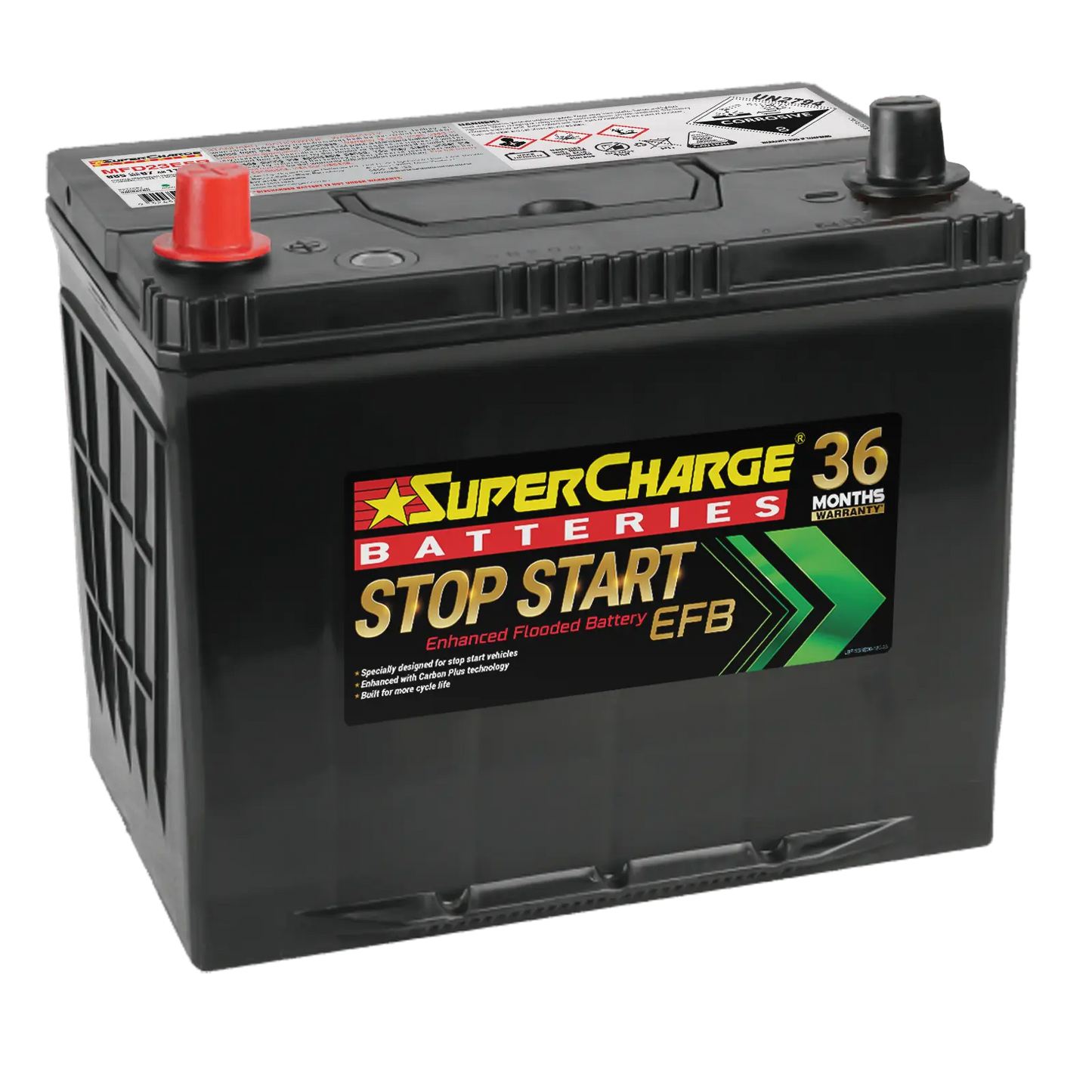 MFD23EFR Supercharge Stop-Start EFB D23