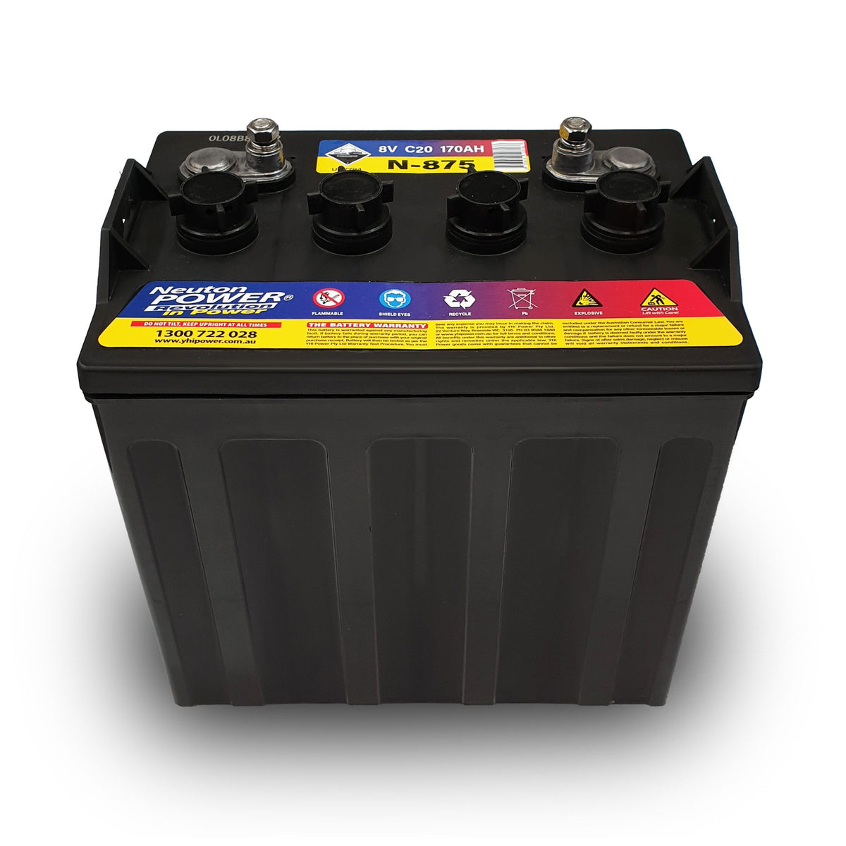N-875 Neuton Power Golf Cart Battery