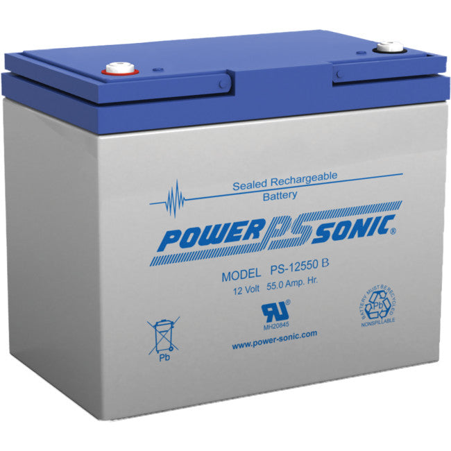 PS12550 Power-Sonic PS AGM Cycling Battery