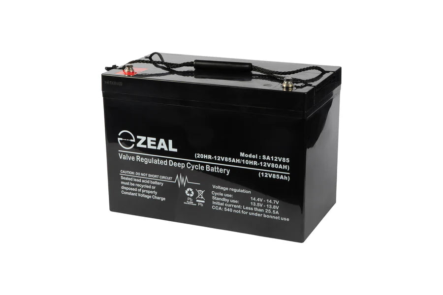 SA12V85 Zeal 12V 85Ah AGM Cycling Battery