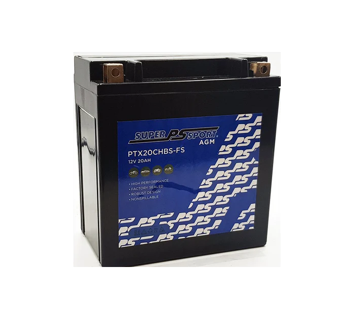 PTX20CHBS-FS SuperSport AGM Motorcycle Battery