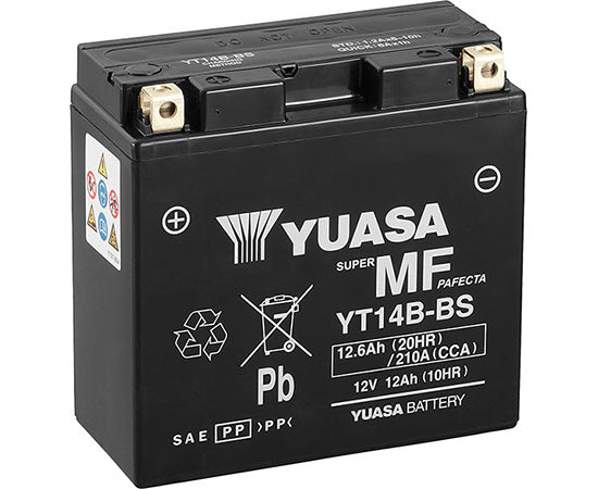 YT14B-BS Yuasa Motorcycle Battery