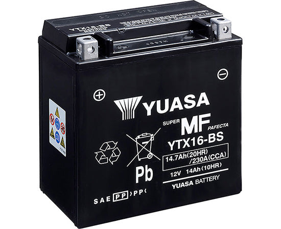 YTX16-BS Yuasa Motorcycle Battery