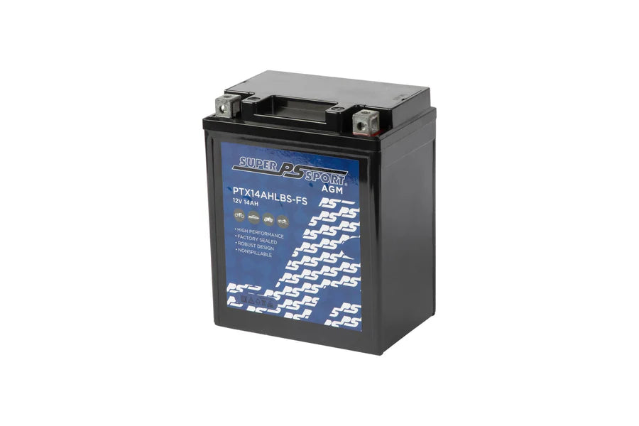 PTX14AHLBS-FS SuperSport AGM Motorcycle Battery