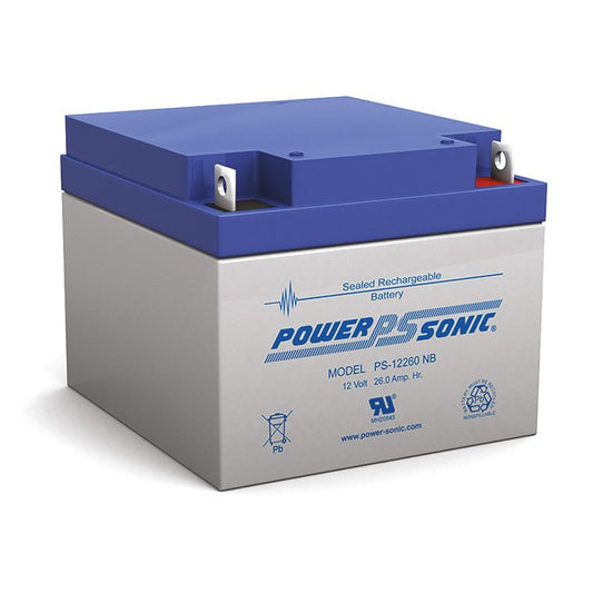 PS12260 Power-Sonic PS AGM Cycling Battery