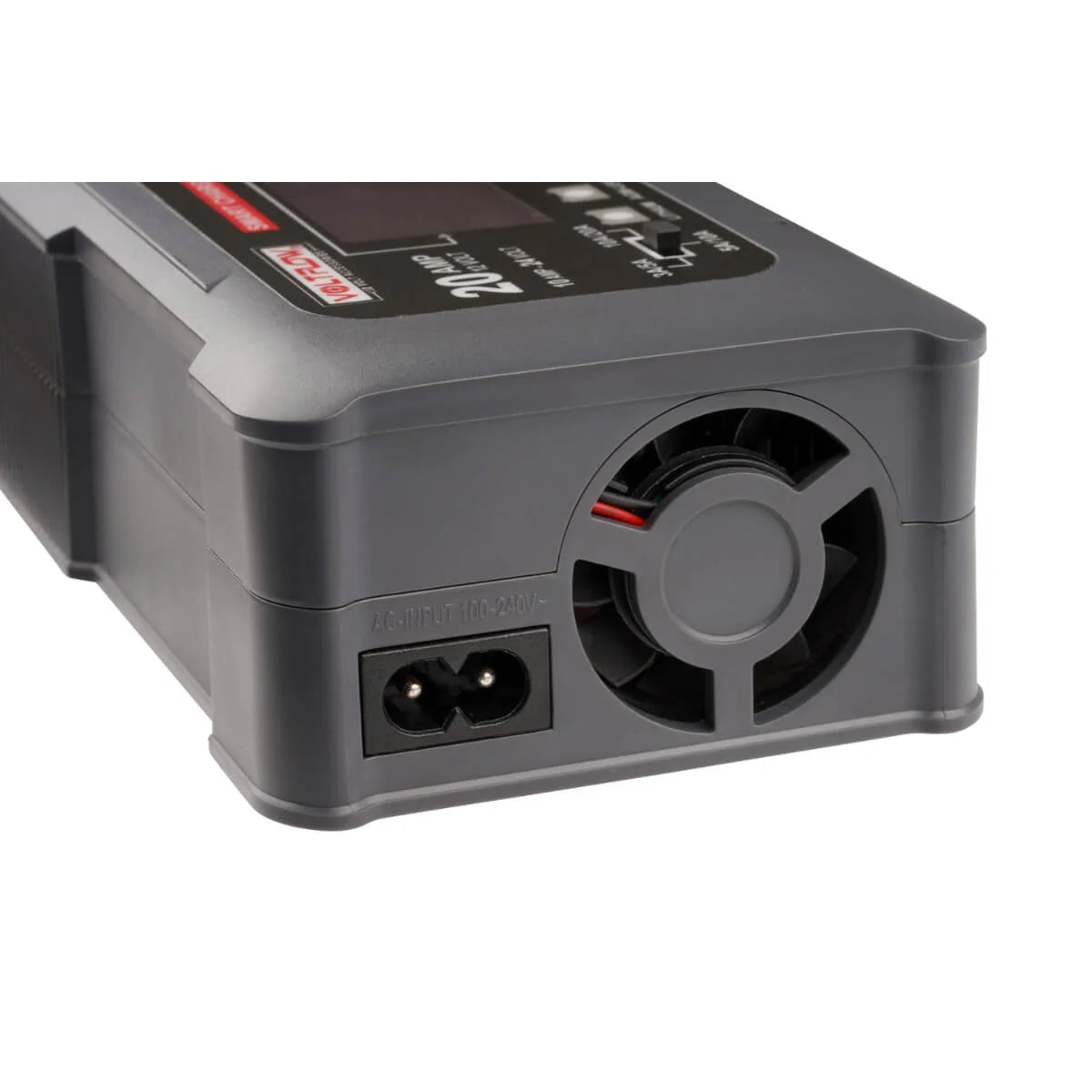 Voltflow 20Amp Smart Battery Charger & Maintainer 12-24V 9-Stage Lithium Capable - Multi Amp - High Output - Fan Cooled