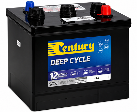 12A Century Deep Cycle Battery 6V 105AH