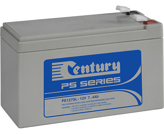 PS1270L (12V, 7.4AH) VRLA Century