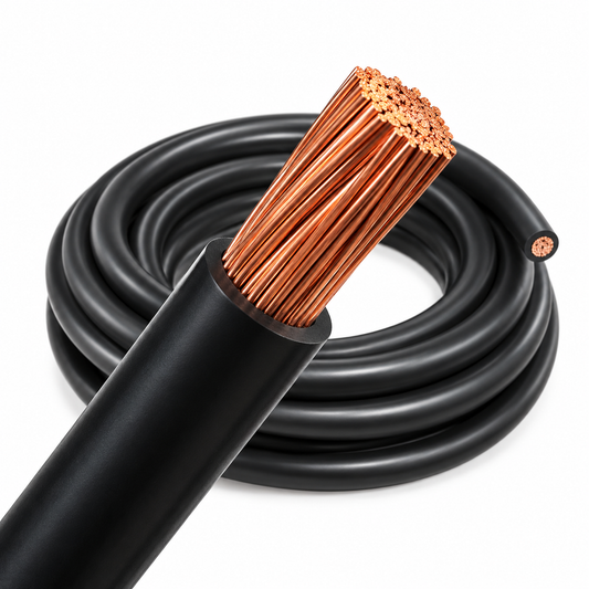 1 B&S Single Core Cable (1AWG) - Black
