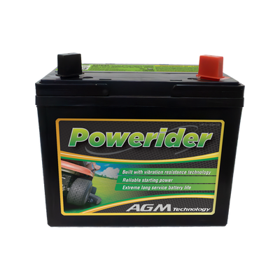 XU1R-AGM Exide Powerrider Lawn Battery
