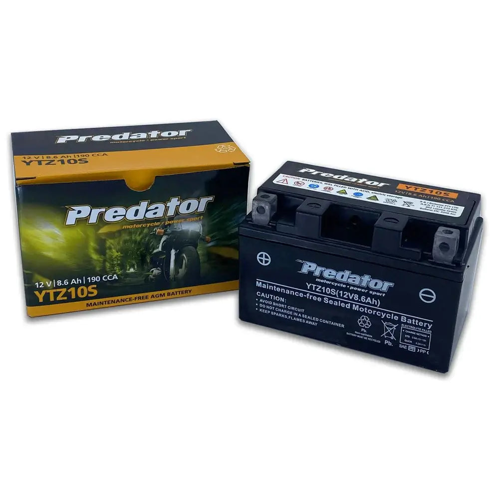 Predator Battery Range YTZ10S Predator Motorcycle Battery | Battery Empire