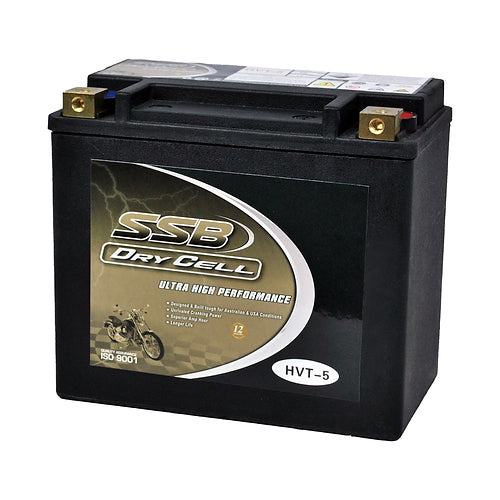 HVT-5 SSB DryCell HVT Motorcycle Battery