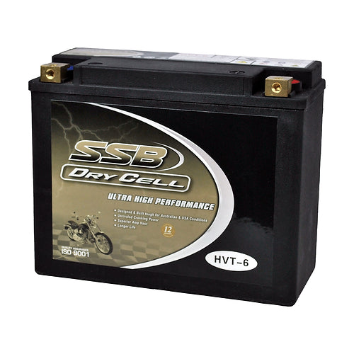 HVT-6 SSB DryCell HVT Motorcycle Battery