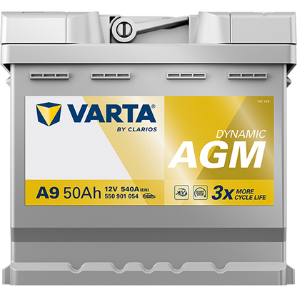 VARTA A9 (Dynamic AGM 550901054)
