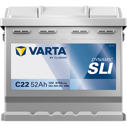 VARTA C22 (Dynamic SLI 552400047)