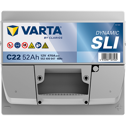 VARTA C22 (Dynamic SLI 552400047)