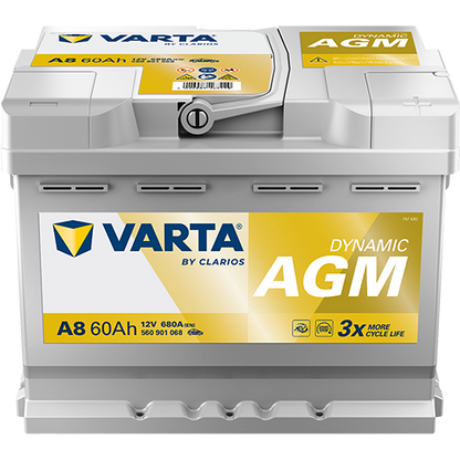 VARTA A8 (Dynamic AGM 560901068)
