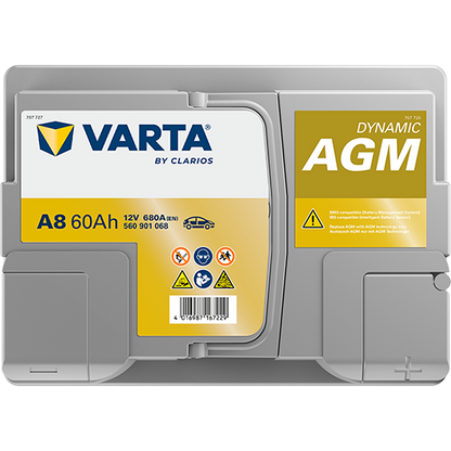 VARTA A8 (Dynamic AGM 560901068)