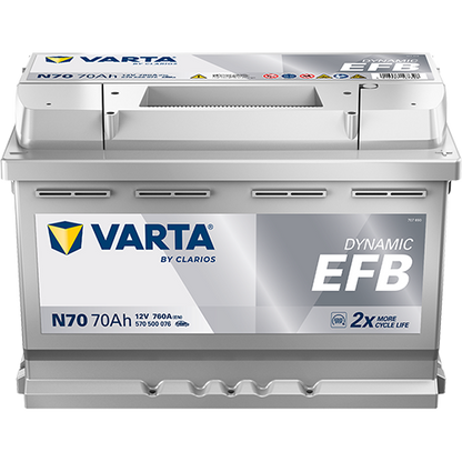 VARTA N70 (Dynamic EFB 570500076)
