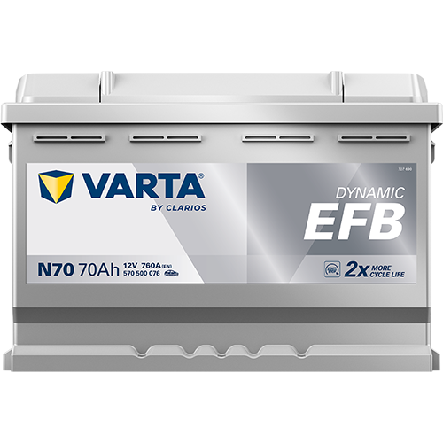 VARTA N70 (Dynamic EFB 570500076)