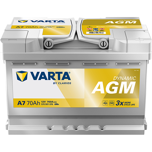 VARTA A7 (Dynamic AGM 570901076)
