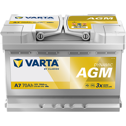 VARTA A7 (Dynamic AGM 570901076)