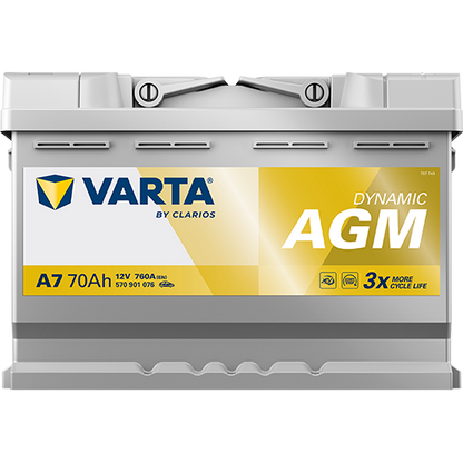 VARTA A7 (Dynamic AGM 570901076)
