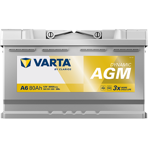 VARTA A6 (Dynamic AGM 570901076)