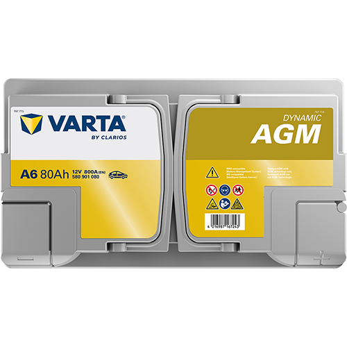 VARTA A6 (Dynamic AGM 570901076)