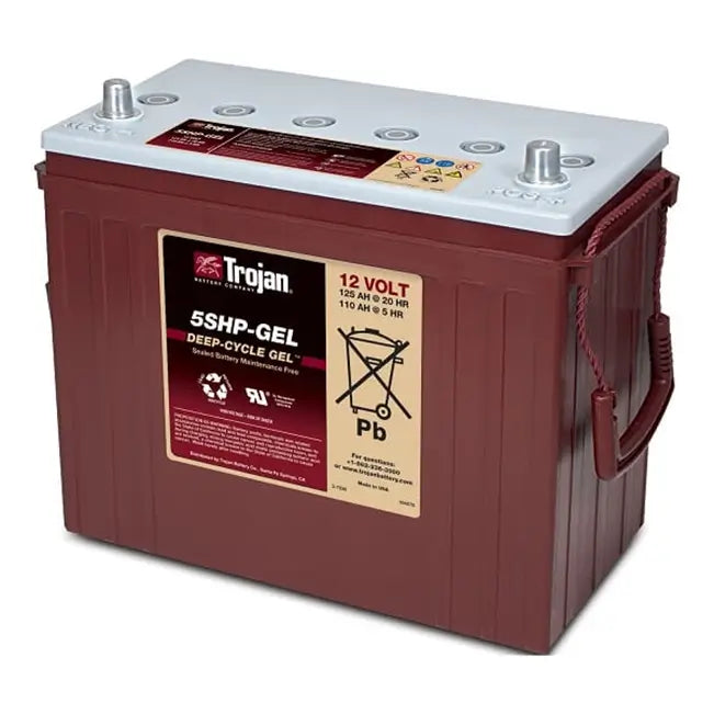 5SHP-GEL Trojan Deep Cycle Gel DIN