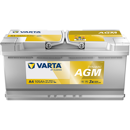 VARTA A4 (Dynamic AGM 605901095)