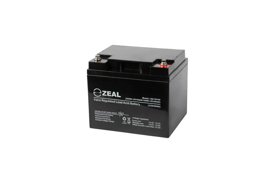 SA12V45 Zeal 12v 45Ah AGM Cycling Battery