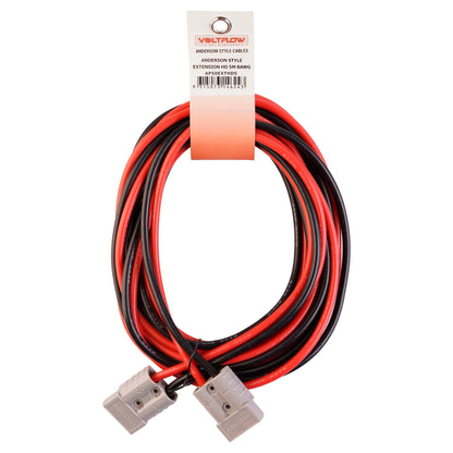 VoltFlow 12V Heavy Duty Extension Lead with Anderson Style Plugs - 5M