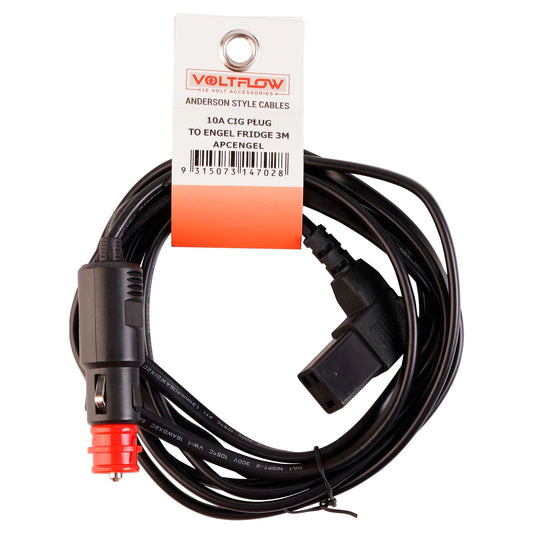VoltFlow 12V Accessory Plug to Engel Fridge Plug 3metre