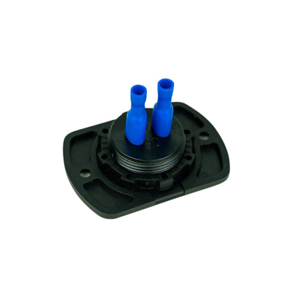 VoltFlow 12V Volt Gauge Flush Mount with Blue LED