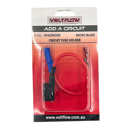 VoltFlow 'Add A Circuit' Fuse Holder - Micro 2