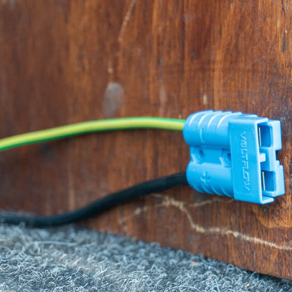 VoltFlow 12V Anderson Style Plug 50Amp - Blue