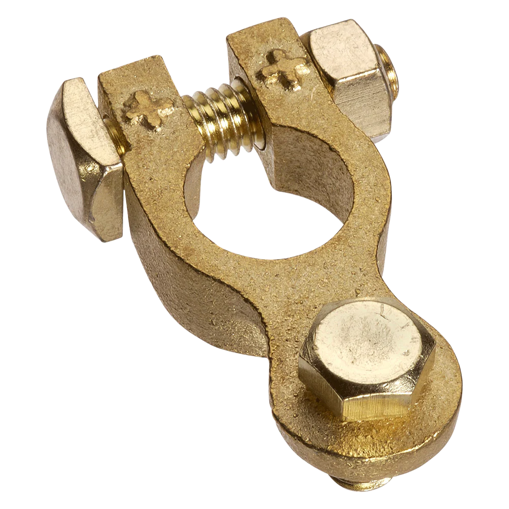 BT142-P1 Bolt Brass Battery Positive Terminal