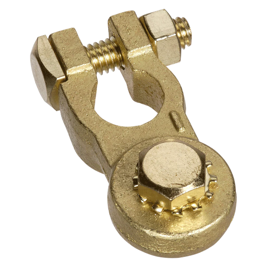 BT142H-N1  Heavy Duty Bolt Brass Battery Negative Terminal