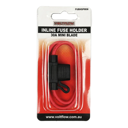 VoltFlow Inline Fuse Holders – 20Amp to 50Amp with Waterproof Option