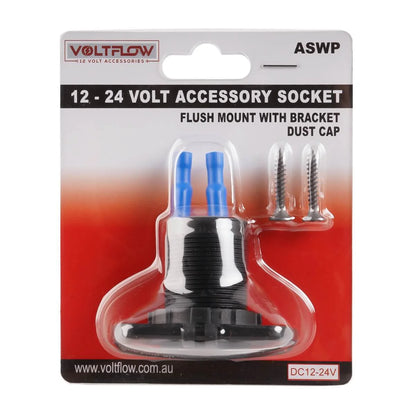 VoltFlow 12V Accessory Socket With Water Proof Cap