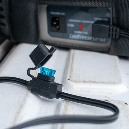 VoltFlow 12V Anderson Style Plug To Waeco or Dometic Fridge Plug 3metre With 15 AMP Fuse