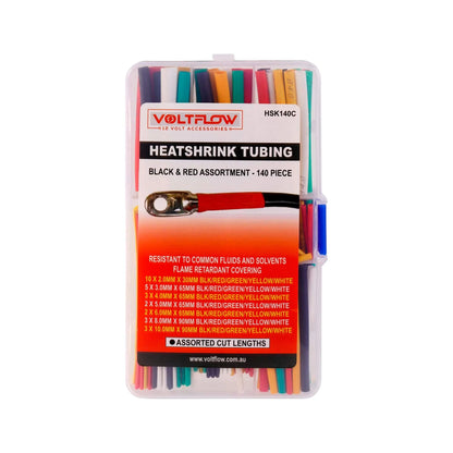VoltFlow Heat Shrink Kit 140 Piece Various Colours
